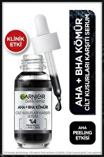 Garnier Aha + Bha Cilt Kusurları Karşıtı Serum %4 [Niasinamid + Peeling Etkili Aha + Bha] 30ml